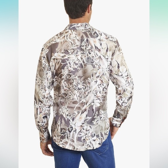 Robert Graham Desert Bones Silk Shirt - Picture 4 of 15